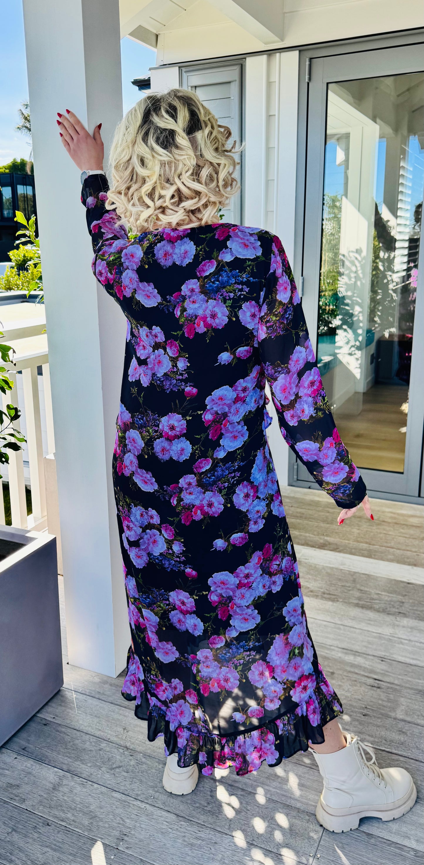 AUGUSTINE Floral Dress