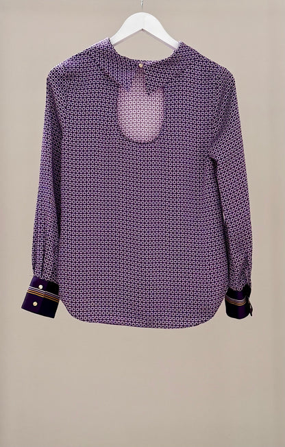 COUNTRY ROAD Purple Top, Fits Size M