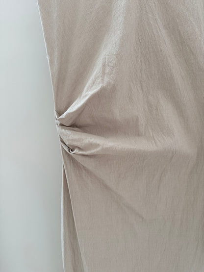 RESERVED Tan Midi Dress, Size M