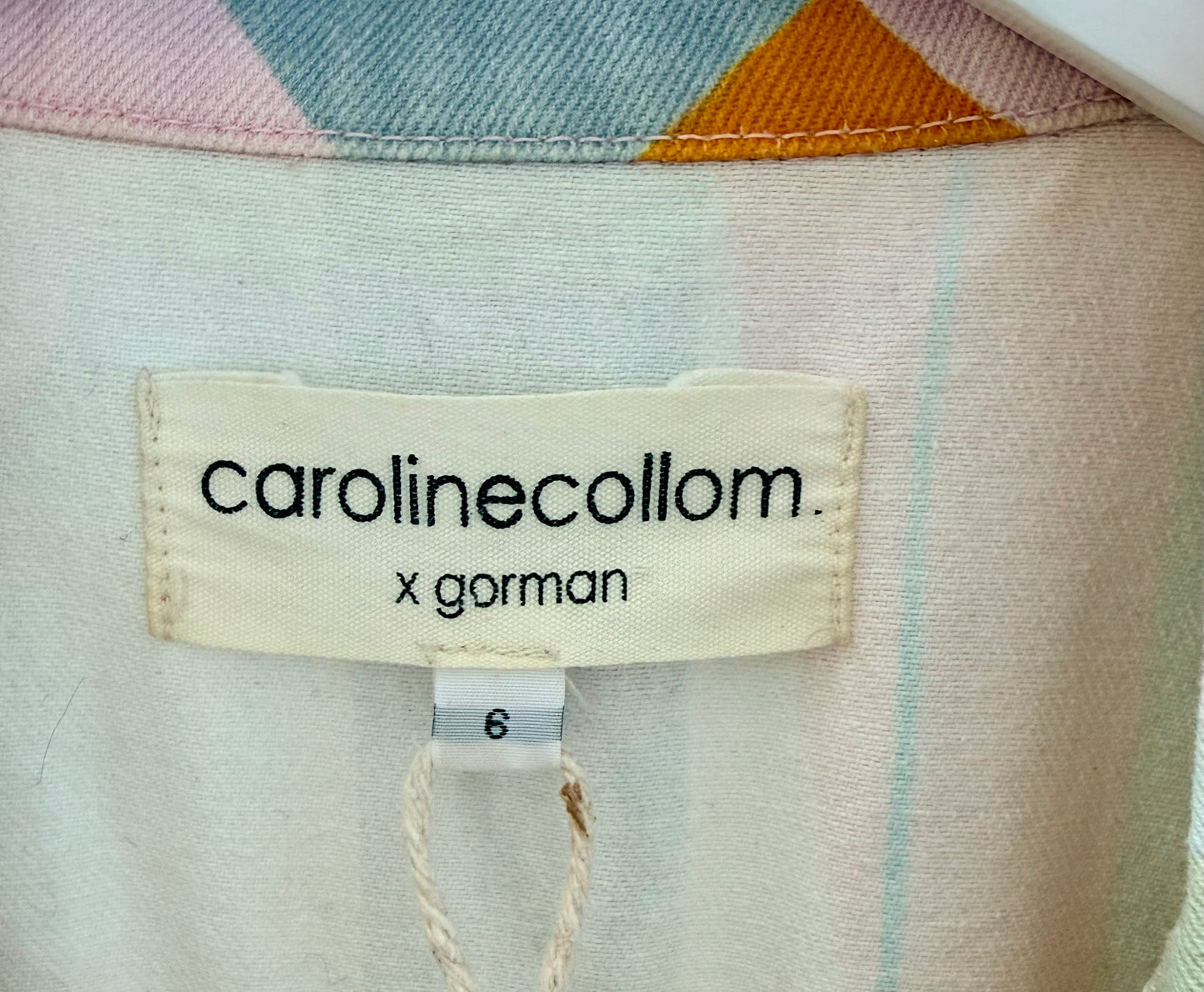 GORMAN - Geometric Patterned 100% Organic Cotton Jumpsuit, Size 6