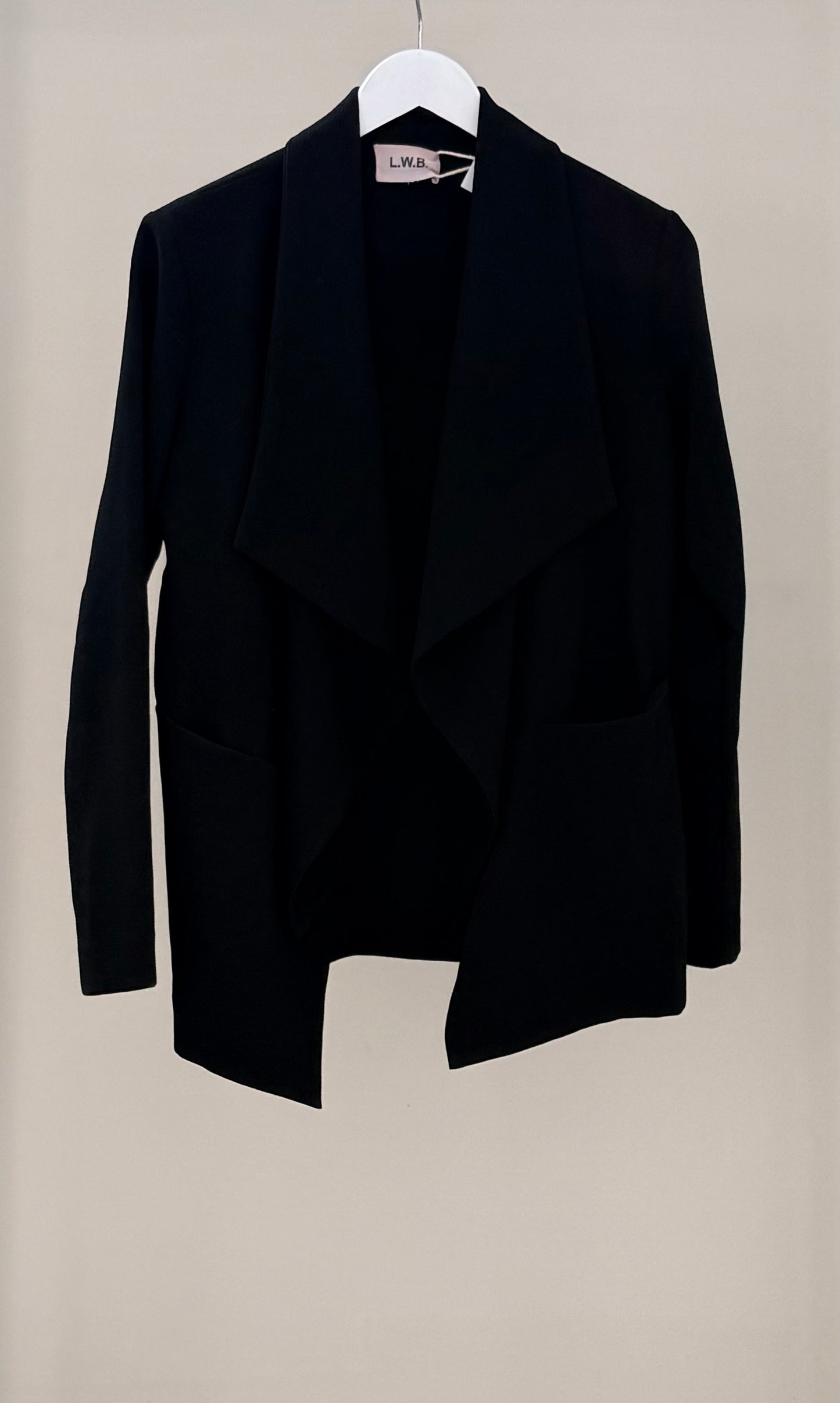 LIFE WITH BIRD Black Jacket, Fits S-M