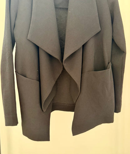 LIFE WITH BIRD Black Jacket, Fits S-M