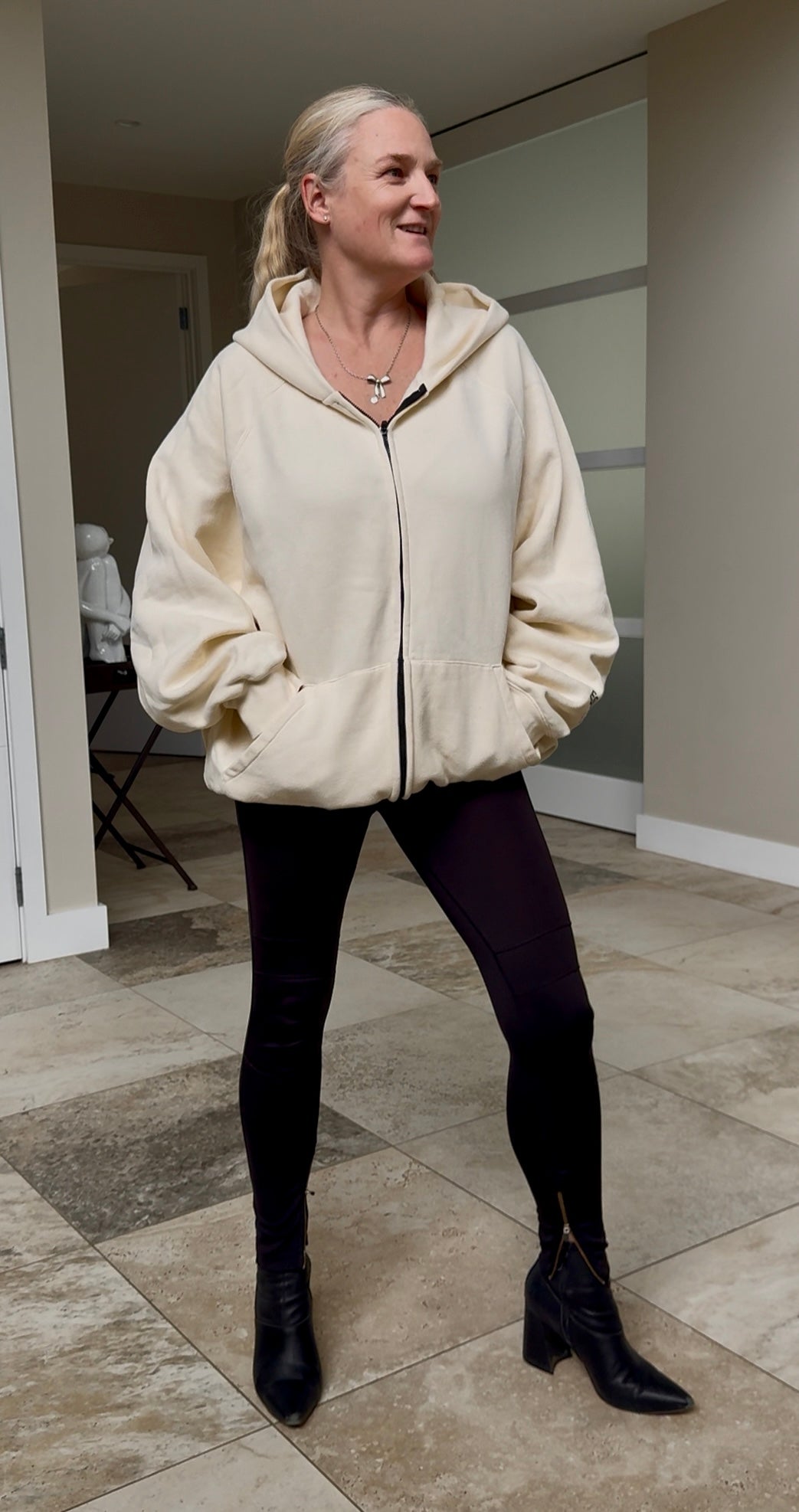 ESSENTIALS Cream Hoodie