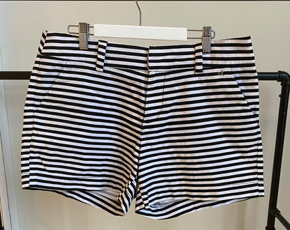 CALVIN KLEIN Black/White Stripe Shorts