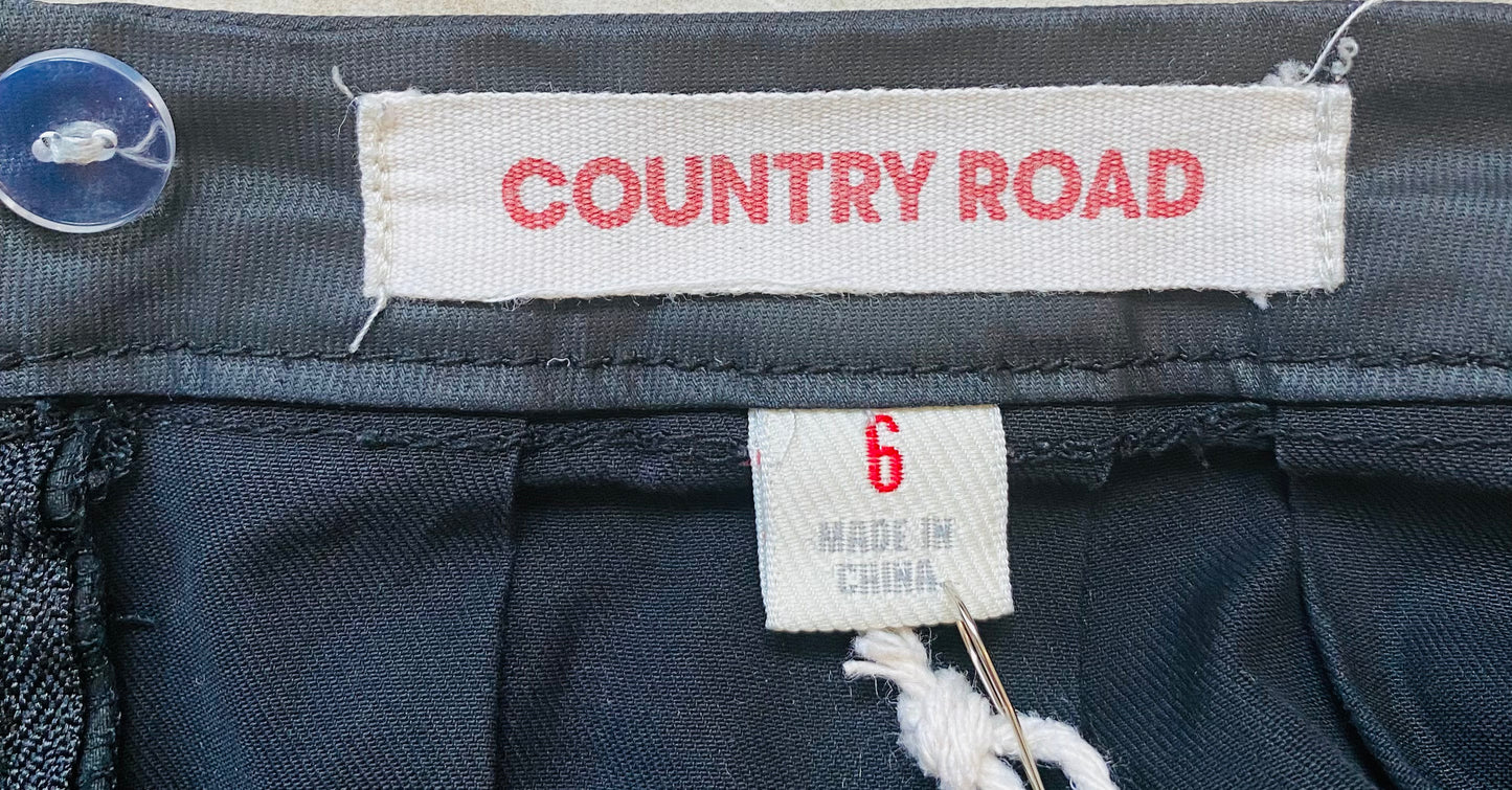 COUNTRY ROAD Black Mini Skirt
