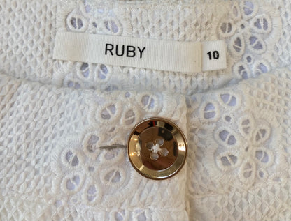 RUBY White Shorts