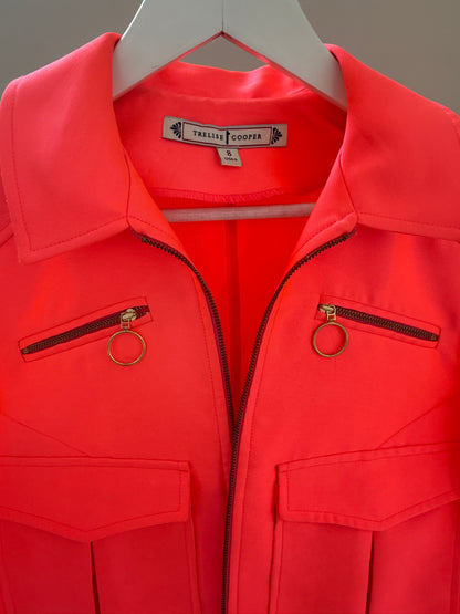 TRELISE COOPER Orange/Pink Jacket