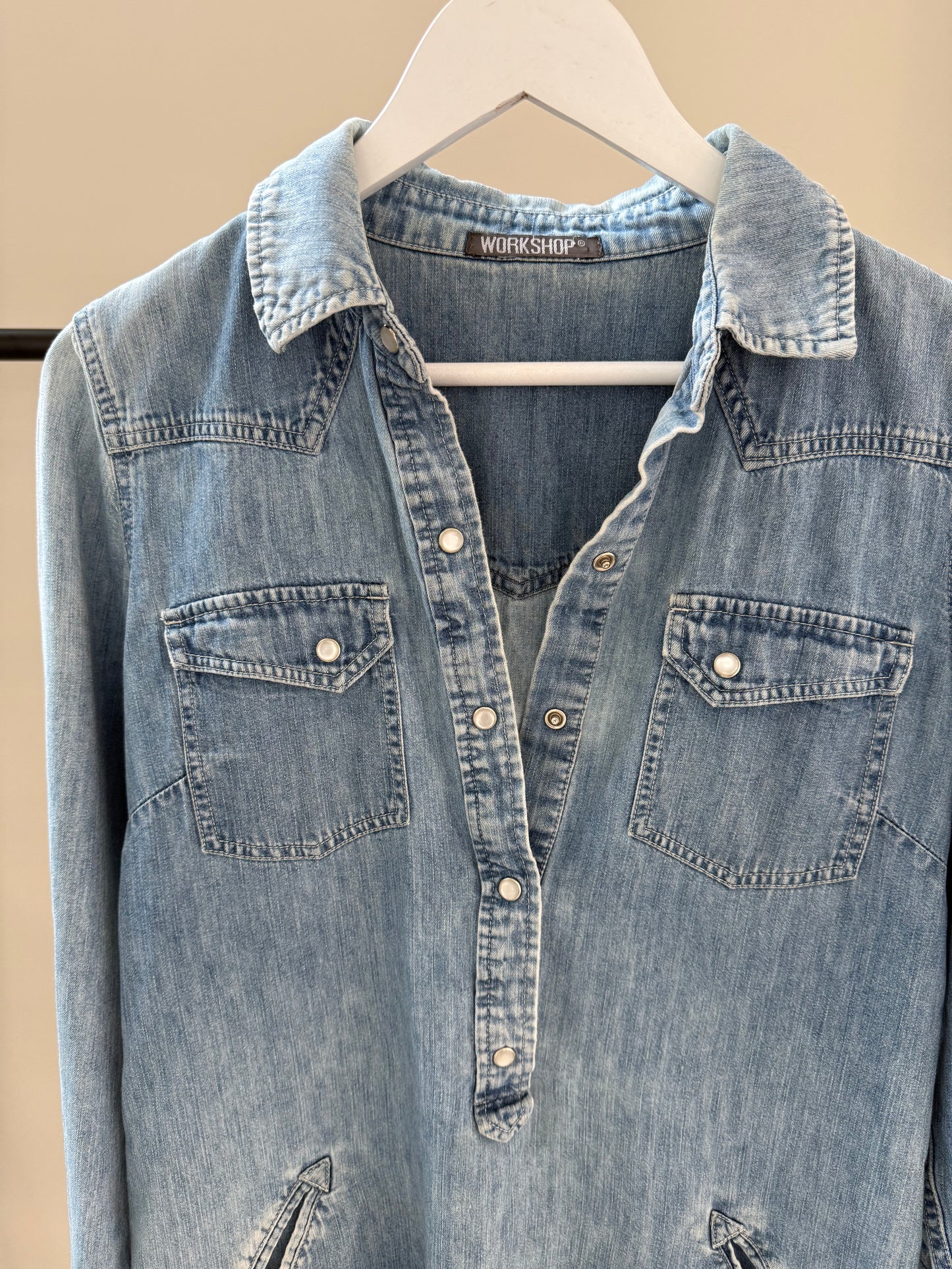 WORKSHOP Blue Mini Dress