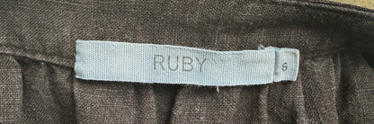 RUBY Knee Length Black Dress