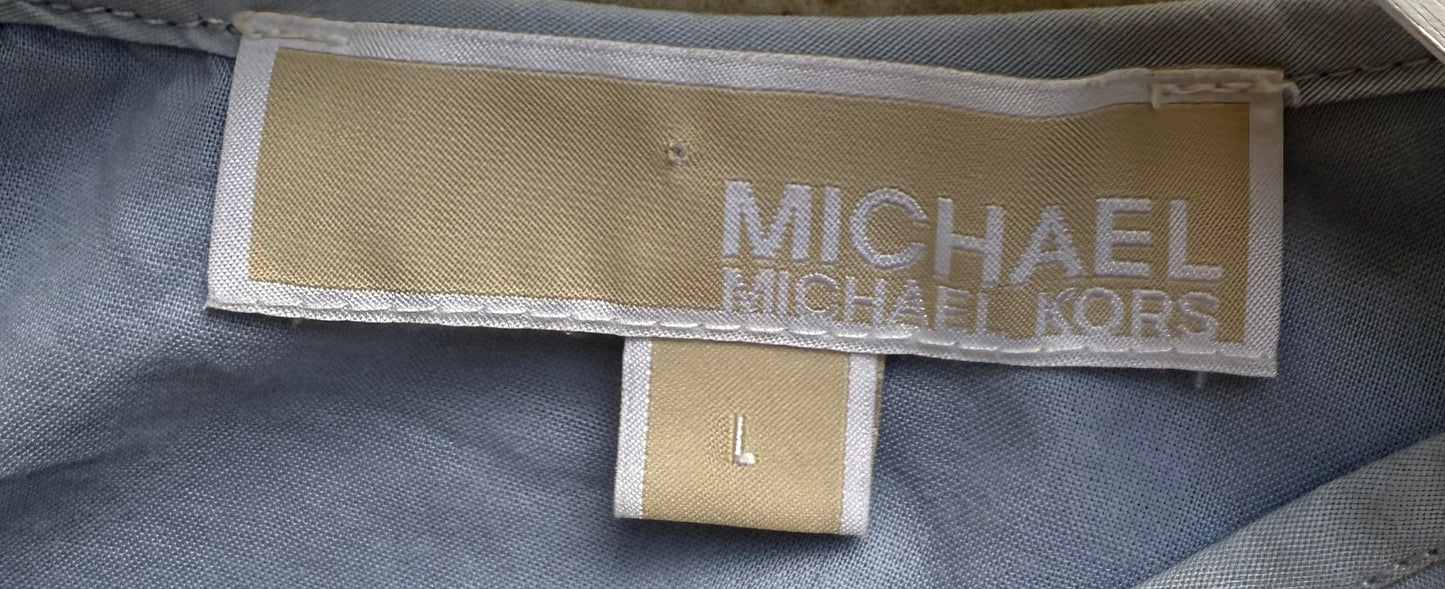 MICHAEL KORS Knee Length, Light Blue Dress