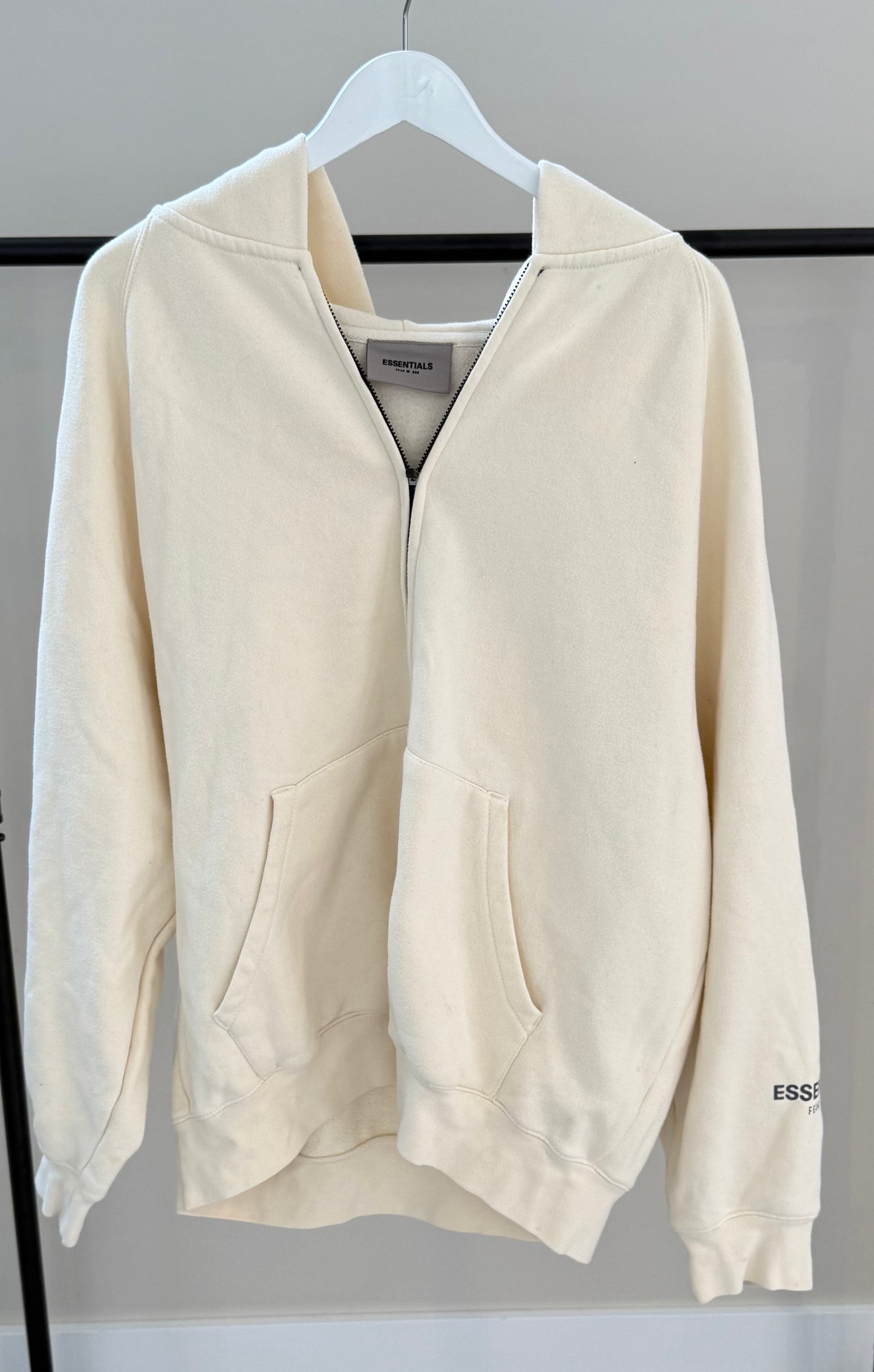ESSENTIALS Cream Hoodie