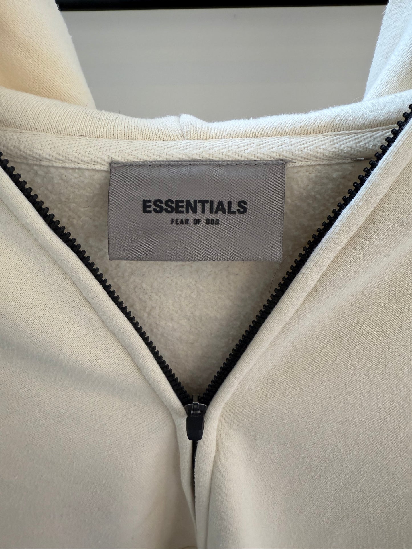 ESSENTIALS Cream Hoodie