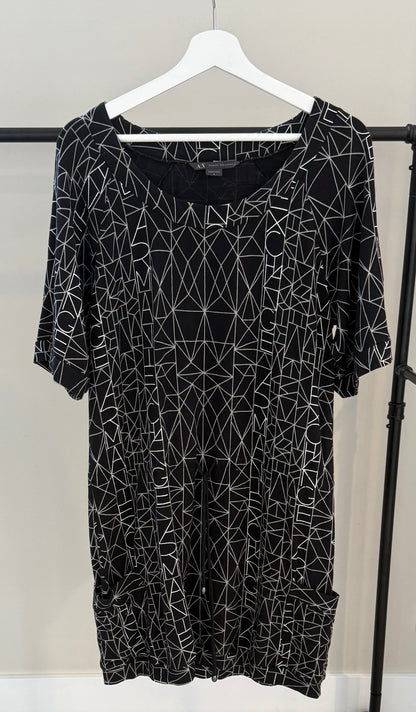 ARMANI EXCHANGE Knee Length Black Dress