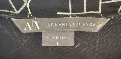 ARMANI EXCHANGE Knee Length Black Dress
