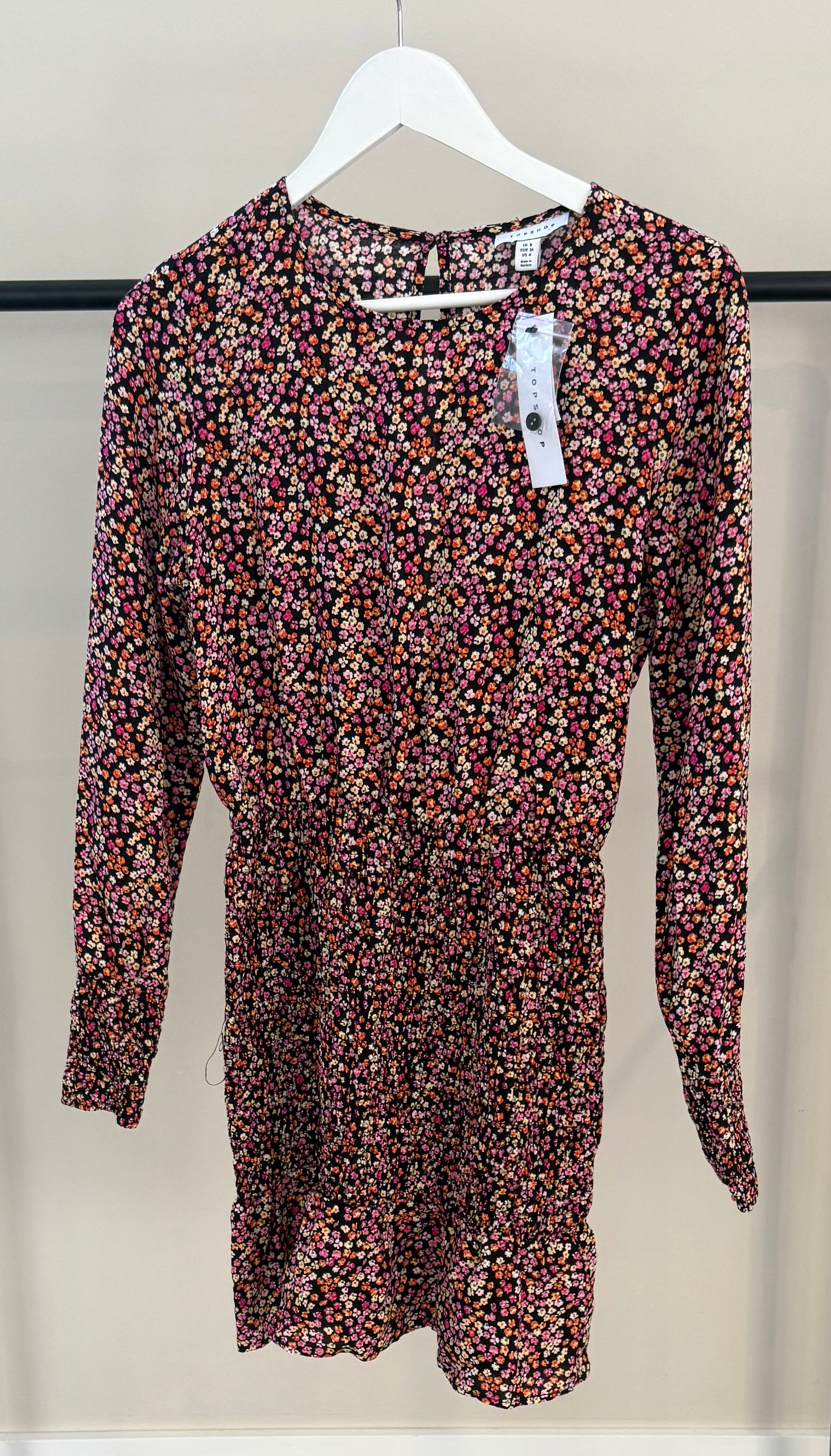 TOPSHOP MOTO Floral Mini Dress