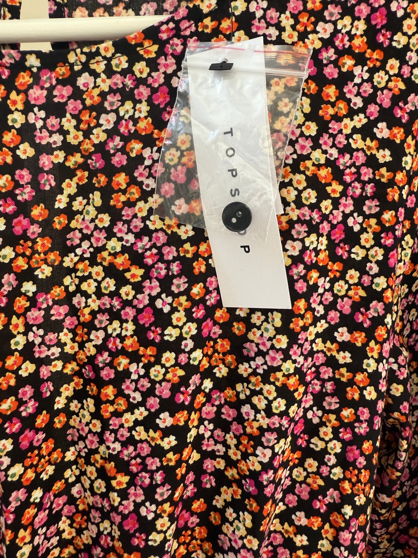 TOPSHOP MOTO Floral Mini Dress