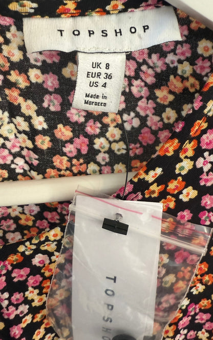 TOPSHOP MOTO Floral Mini Dress