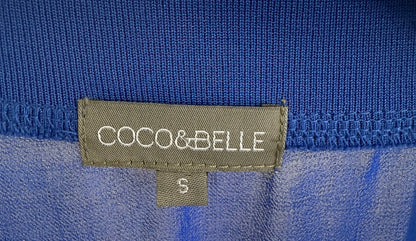 COCO&BELLE Sheer Blue Dress