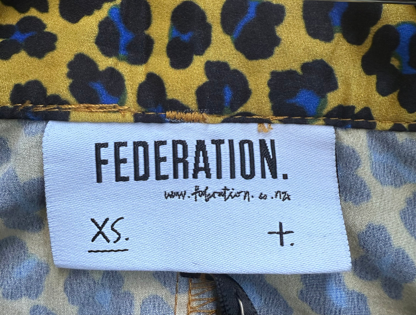 FEDERATION Yellow Midi Skirt