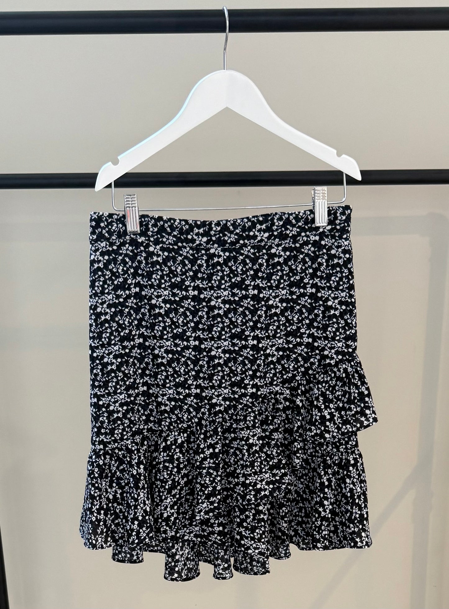 DECJUBA Blue/Black Mini Skirt