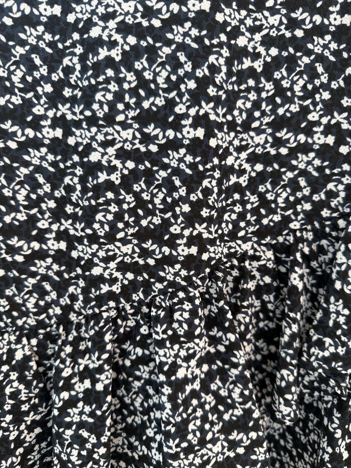 DECJUBA Blue/Black Mini Skirt