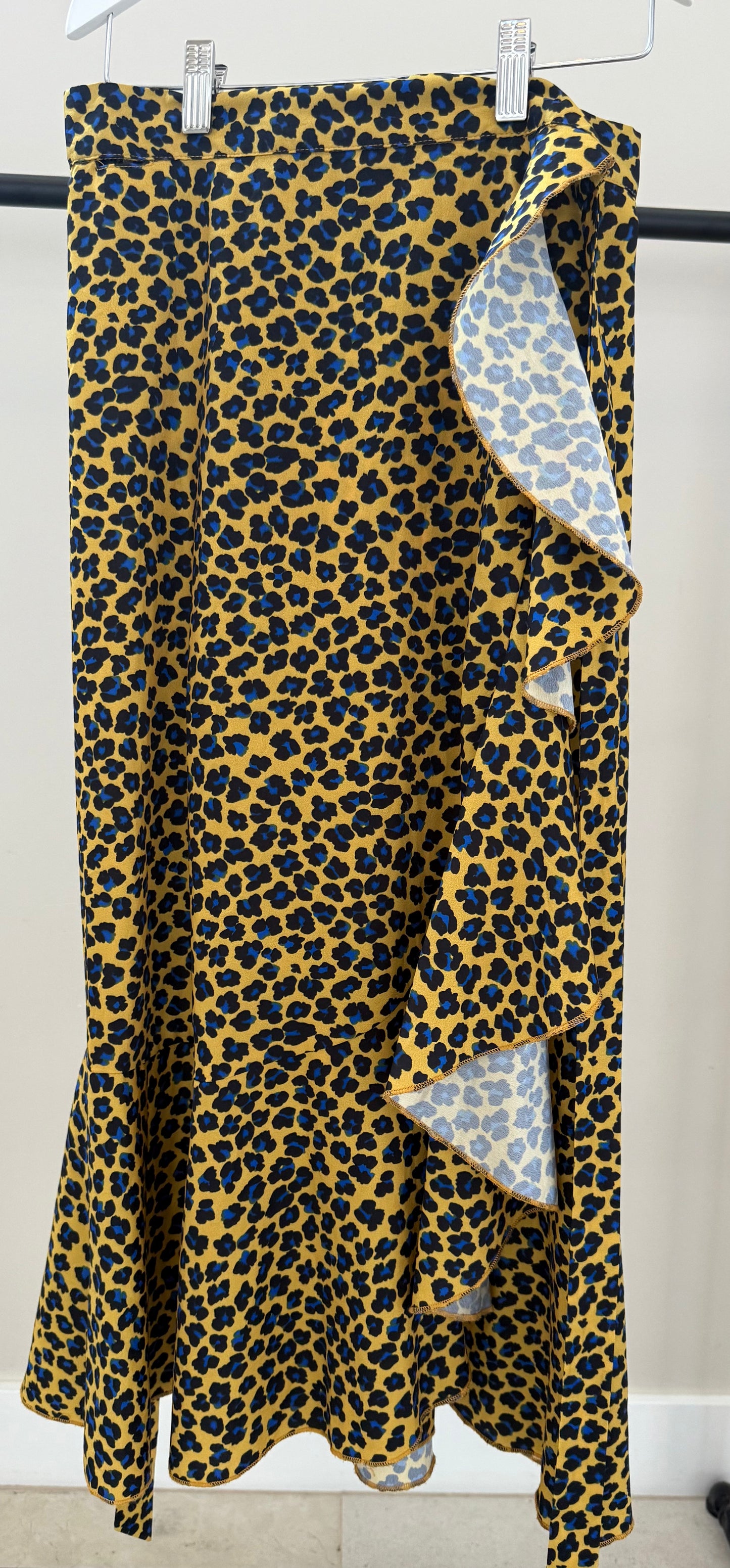 FEDERATION Yellow Midi Skirt