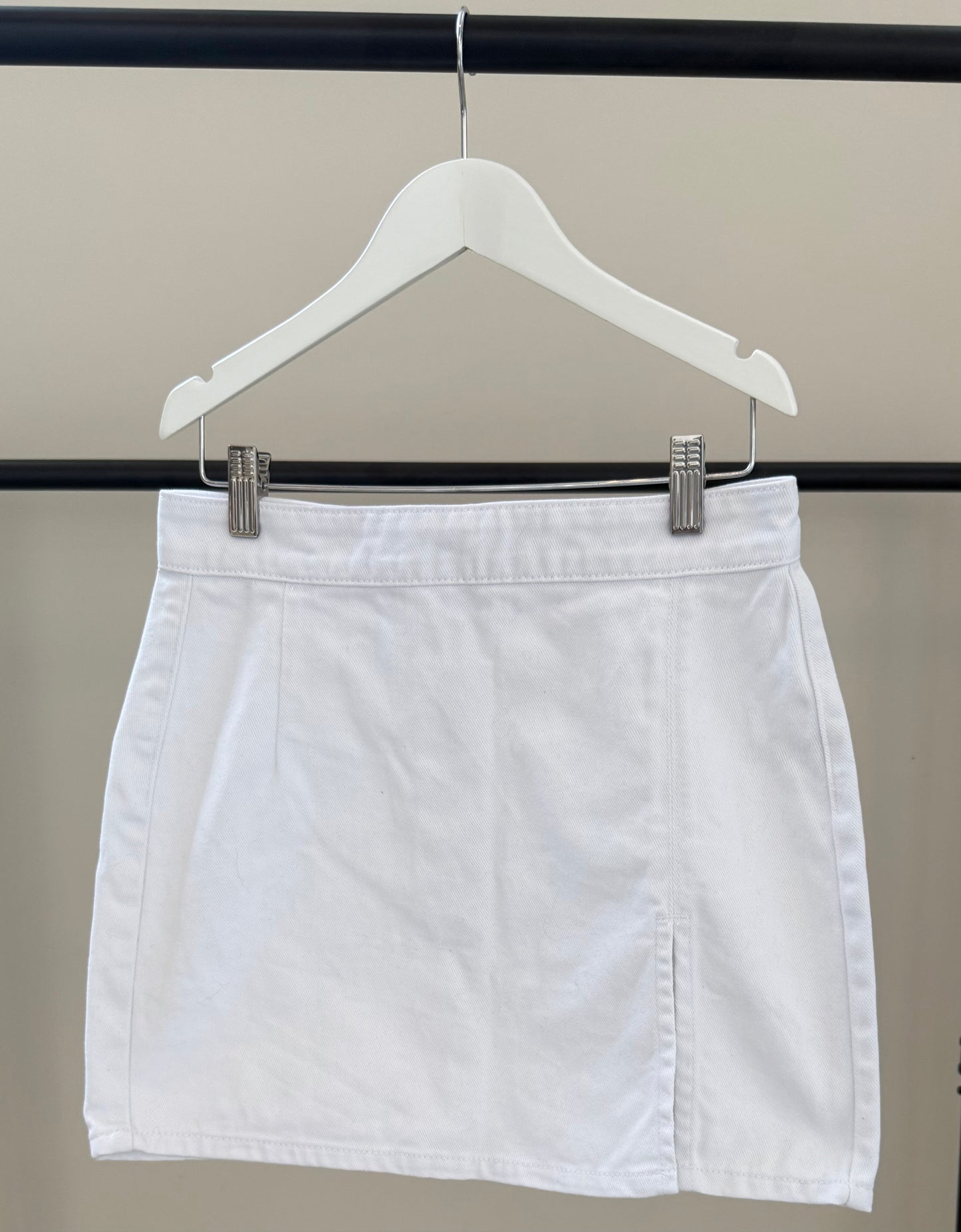 LIONESS White Mini Skirt