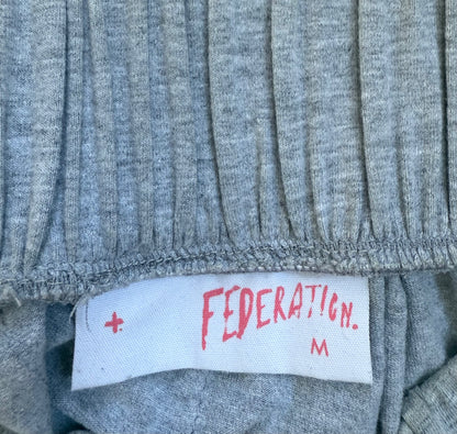 FEDERATION Grey Mini Skirt