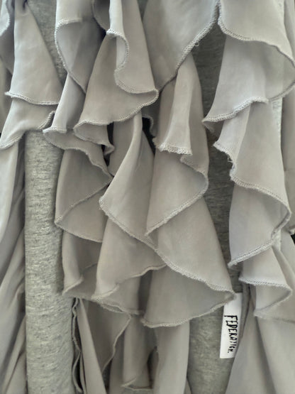 FEDERATION Grey Mini Skirt