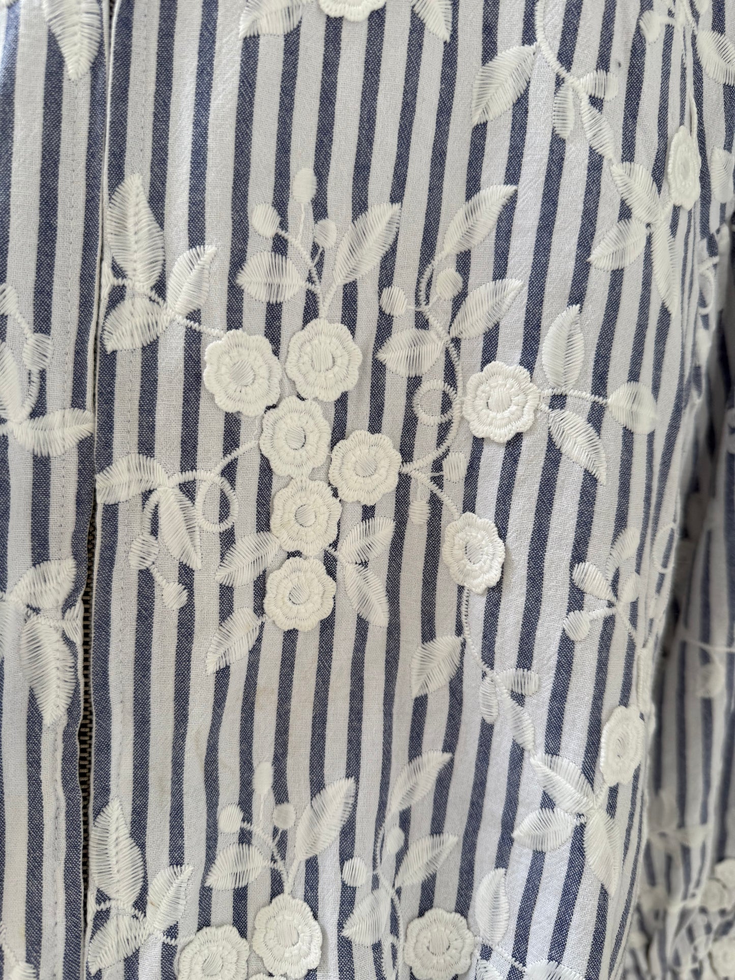 ZARA Blue and White Jacket