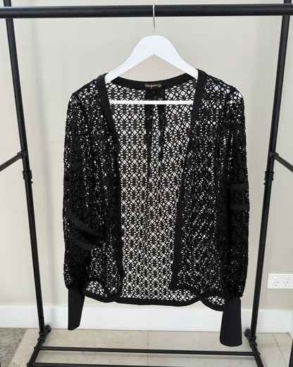 BLUE JUICE Black Jacket/Top