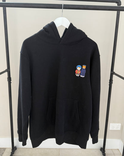 TIRED CITY Black Hoodie