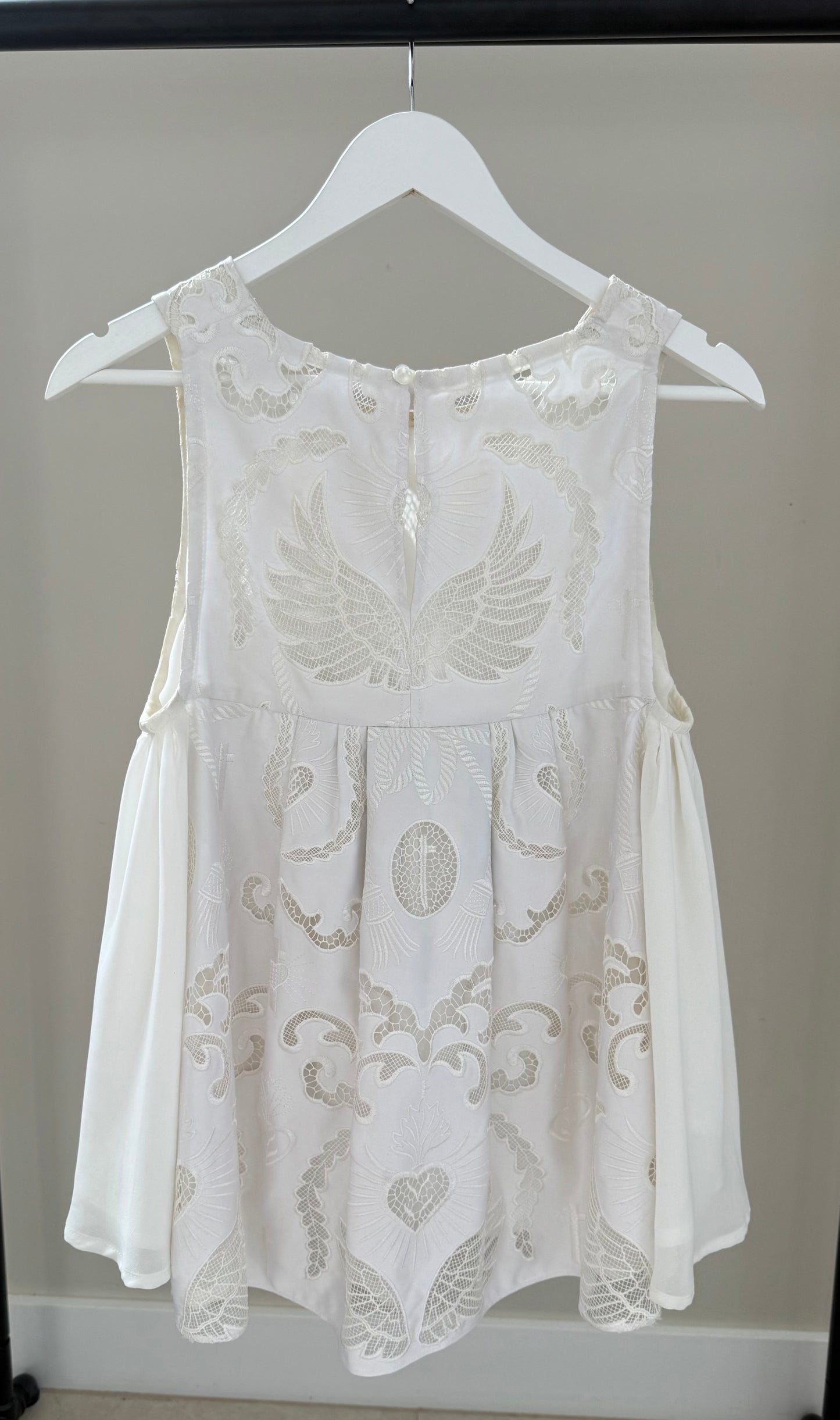 TRELISE COOPER White Structured Top