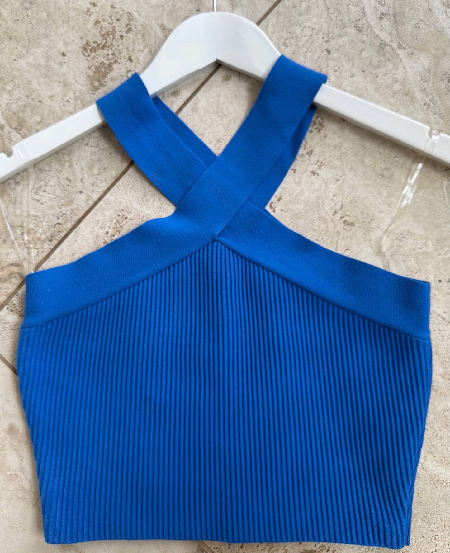 GLASSONS Blue Top (With Tags)