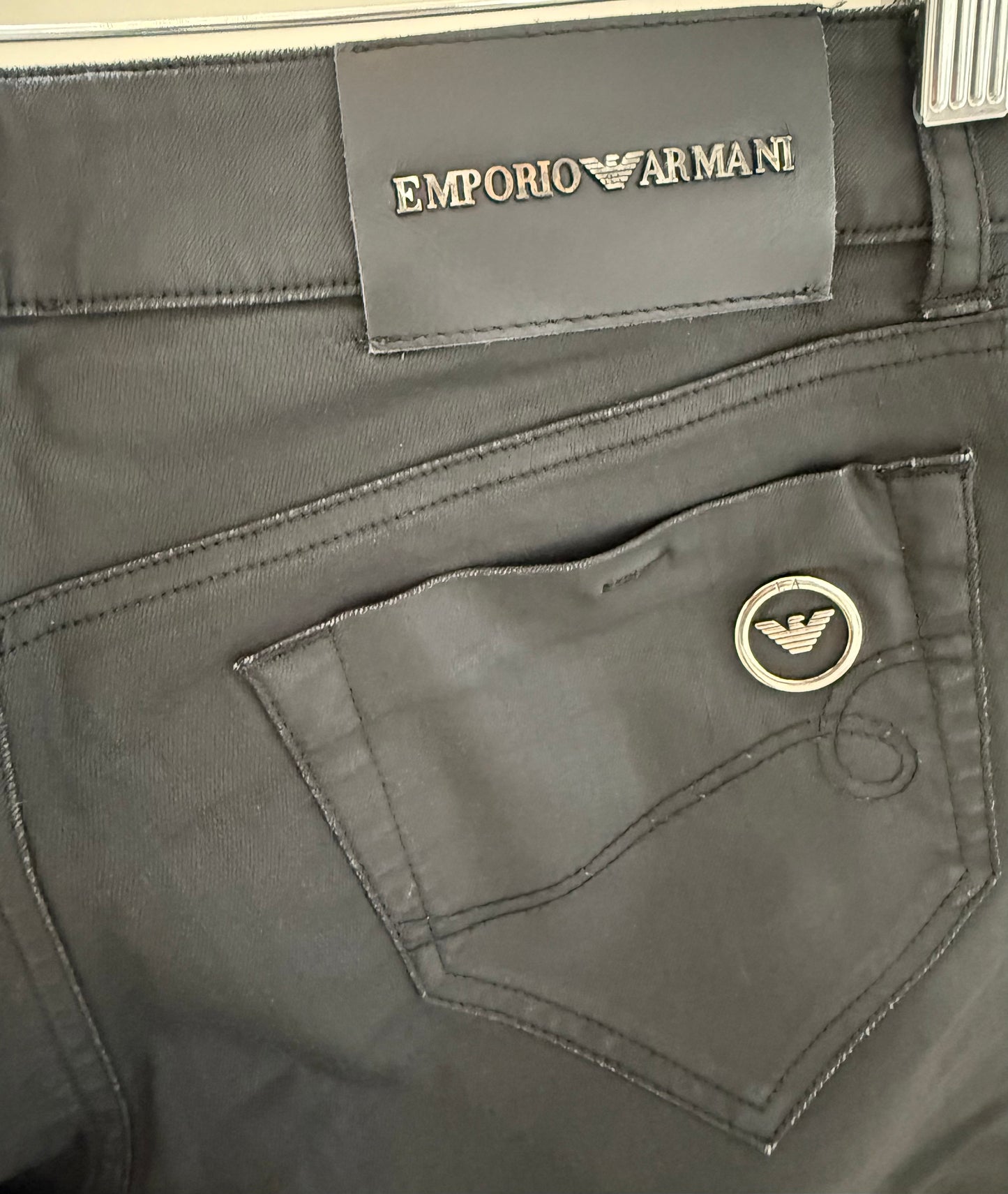 EMPORIO ARMANI Black Trousers
