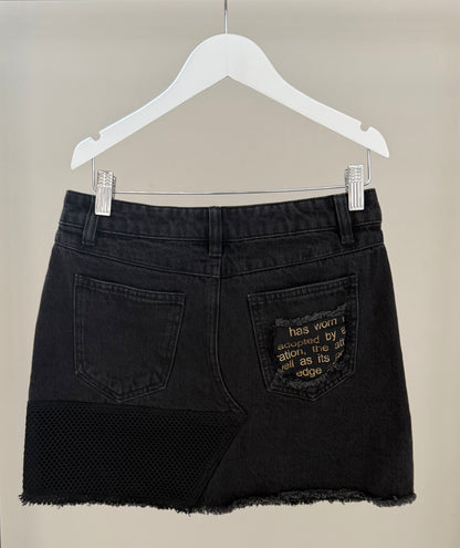 BOY LONDON Black Mini Skirt