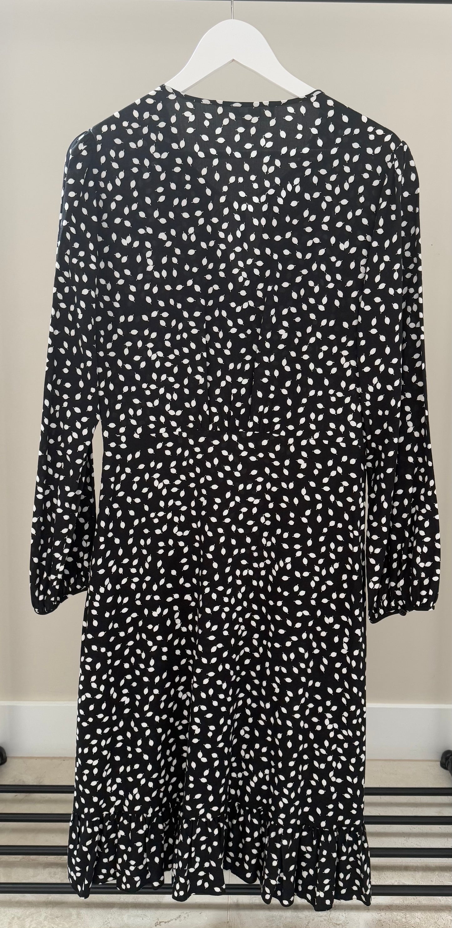 DIANE VON FURSTENBURG Black/White Dress
