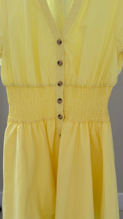 MIRROU Yellow Dress