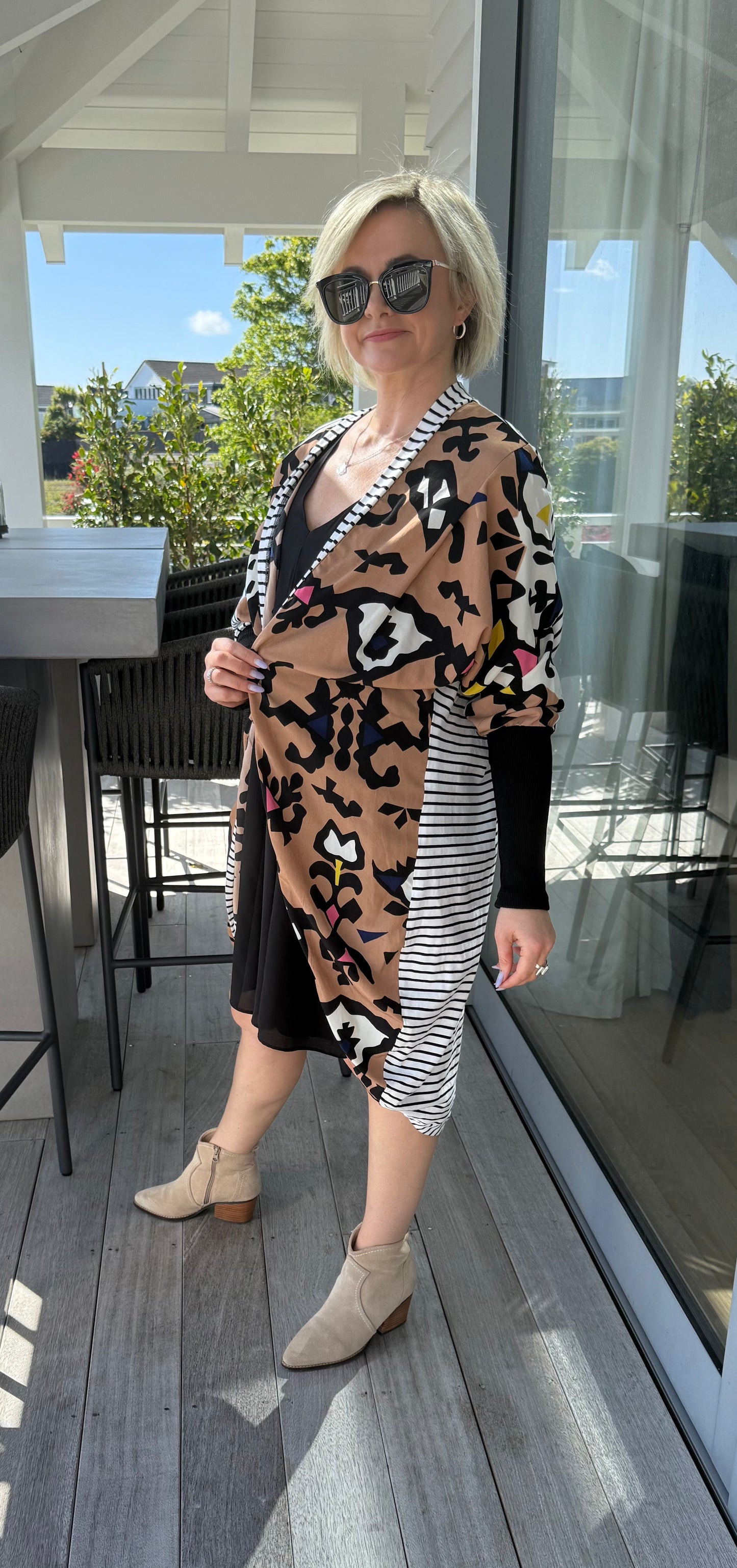 AUGUSTINE Midi Length Kimono