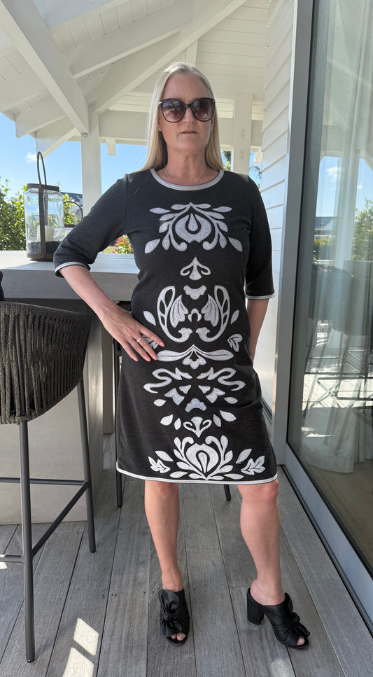MARC by Marc Jacobs Midi Grey Dress