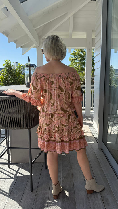 LIVE LIKE LIL Knee Length Floral Dress