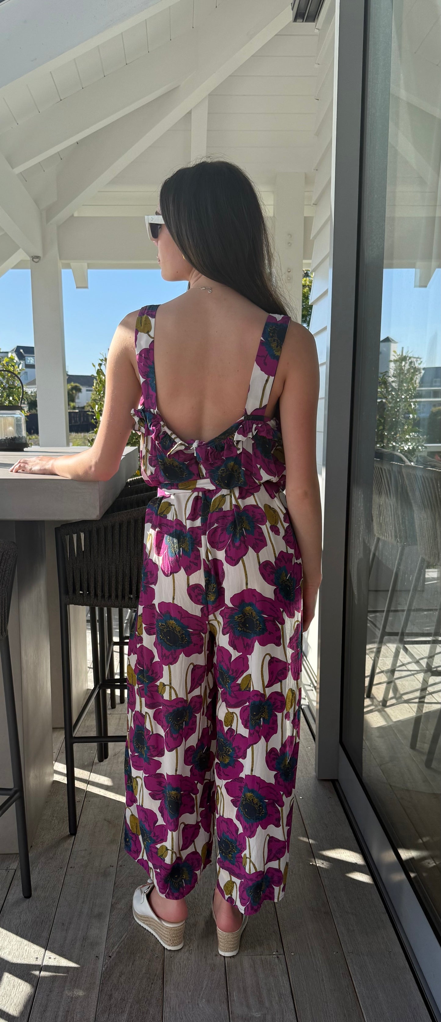 RUBY/LIAM Floral Jumpsuit