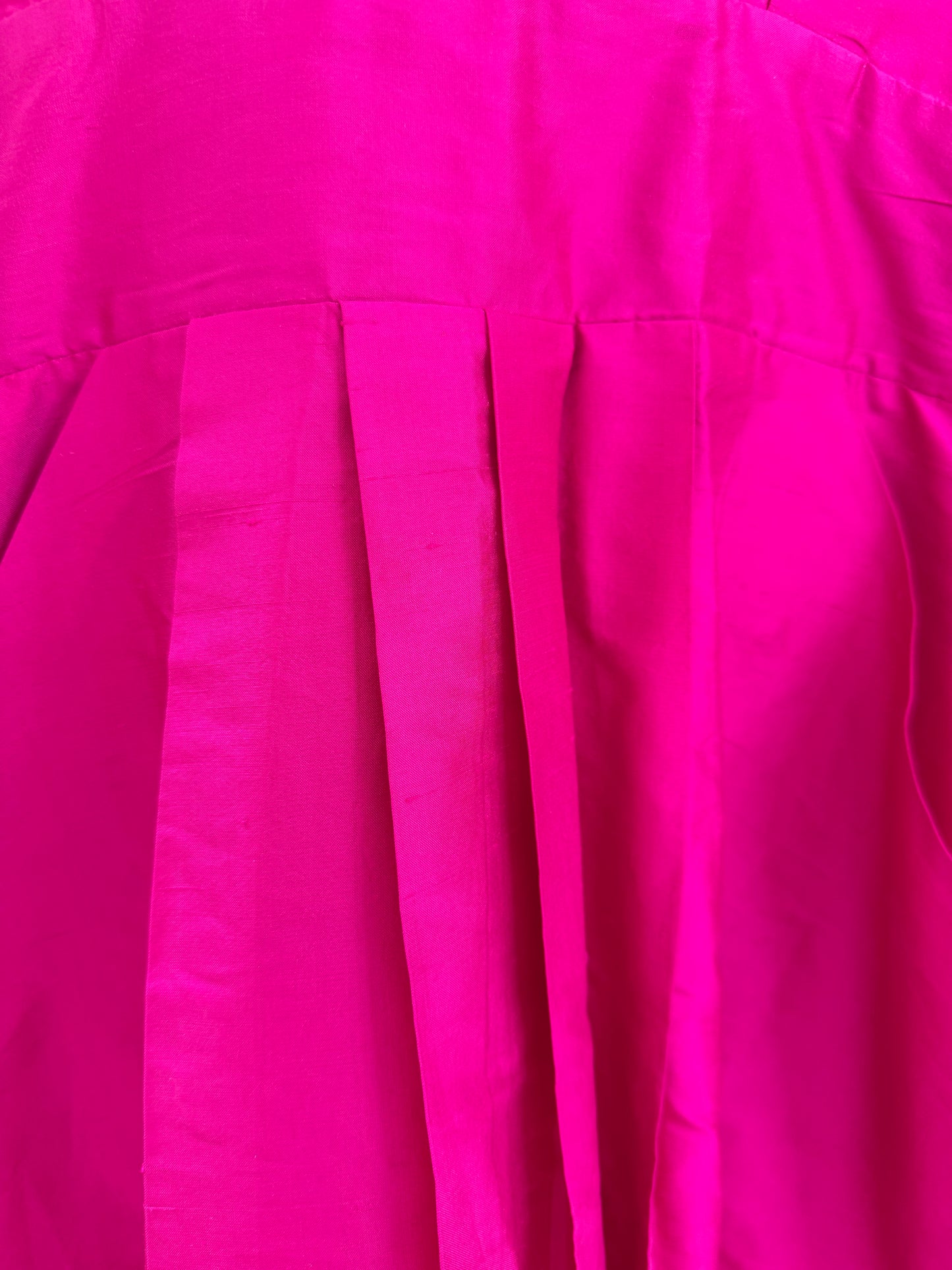 RUBY Fuchsia Pink Silk Dress