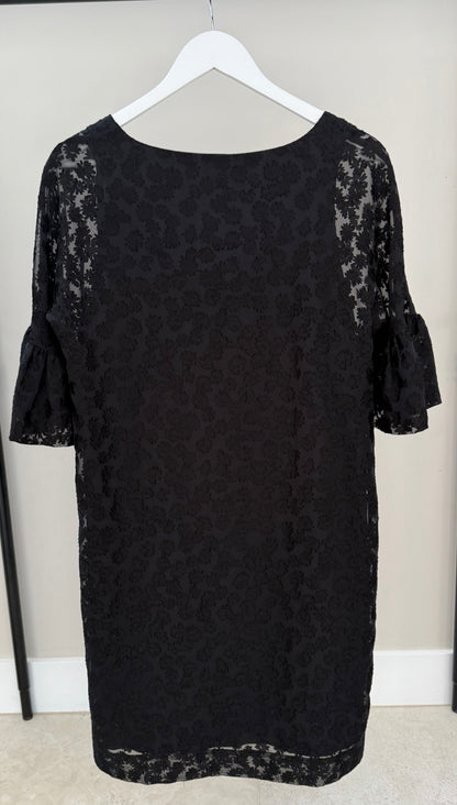 RUBY/LIAM Black Knee Length Dress
