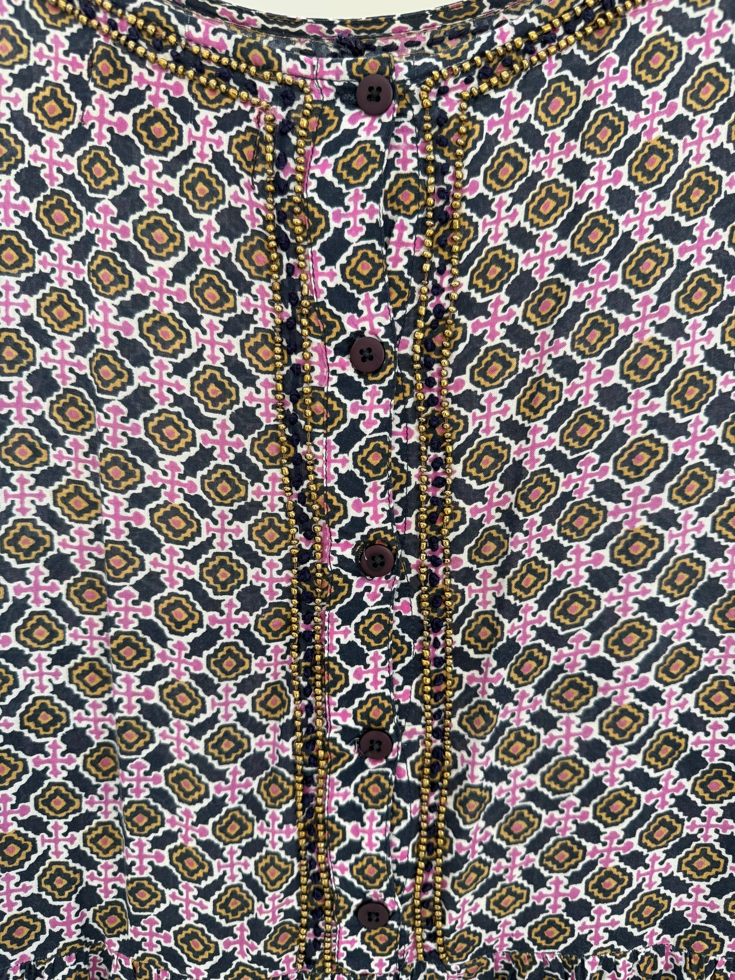 TIGERLILY Pink/BlueKnee Length Dress