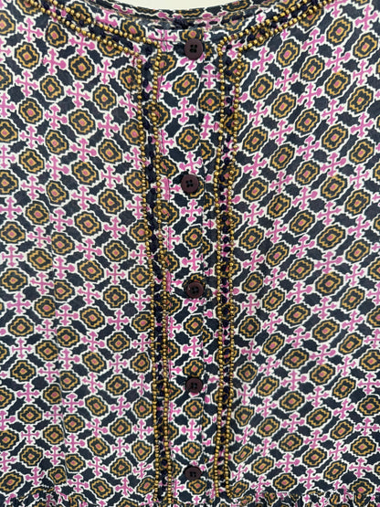 TIGERLILY Pink/BlueKnee Length Dress