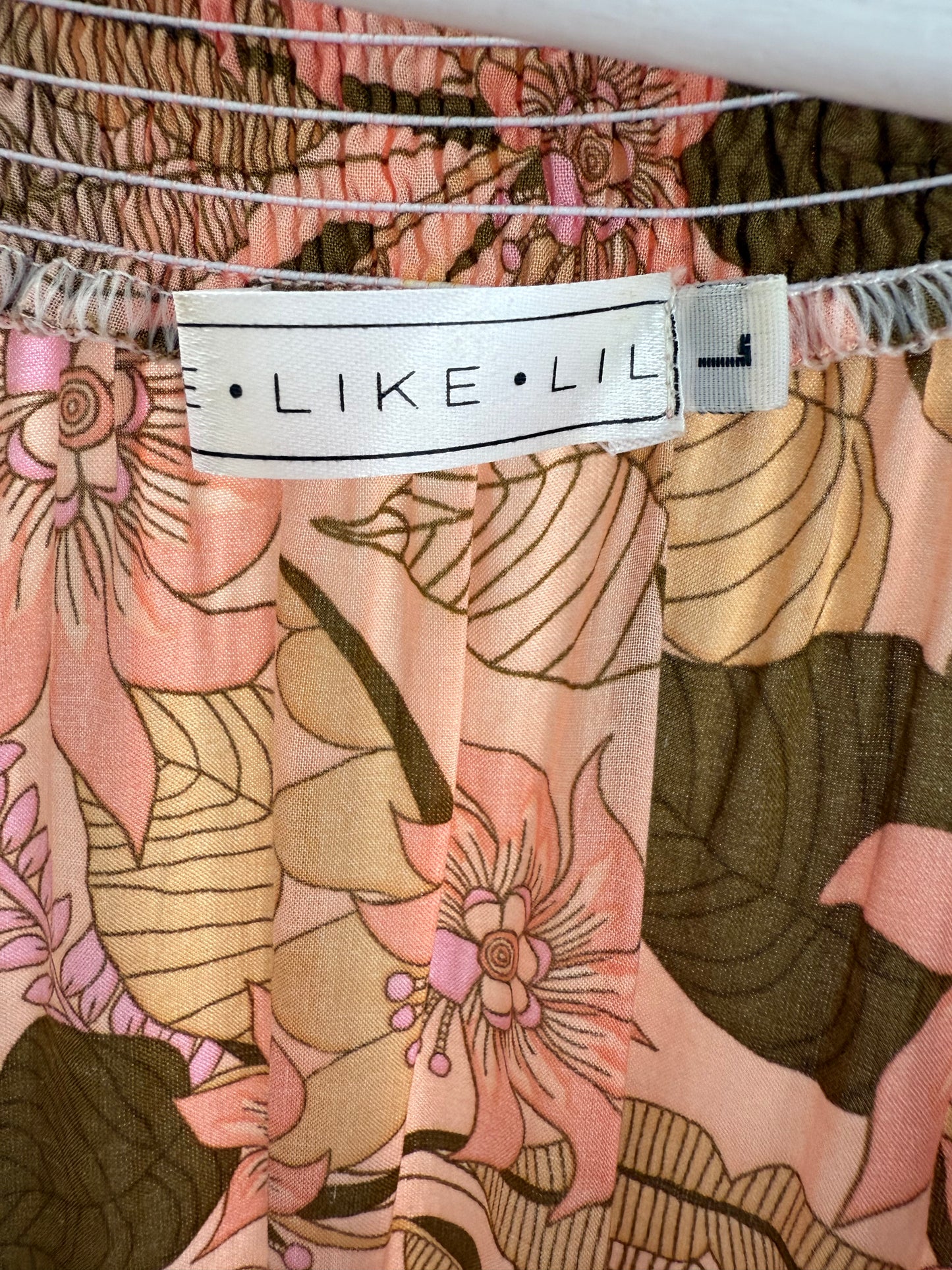 LIVE LIKE LIL Knee Length Floral Dress