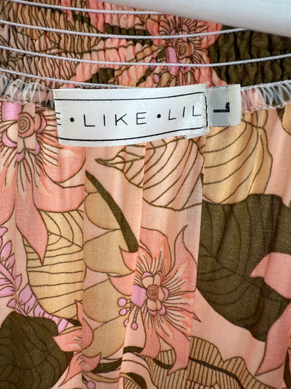 LIVE LIKE LIL Knee Length Floral Dress