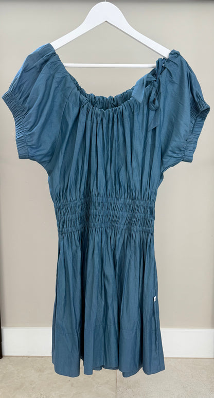 FEDERATION Blue Mini Dress