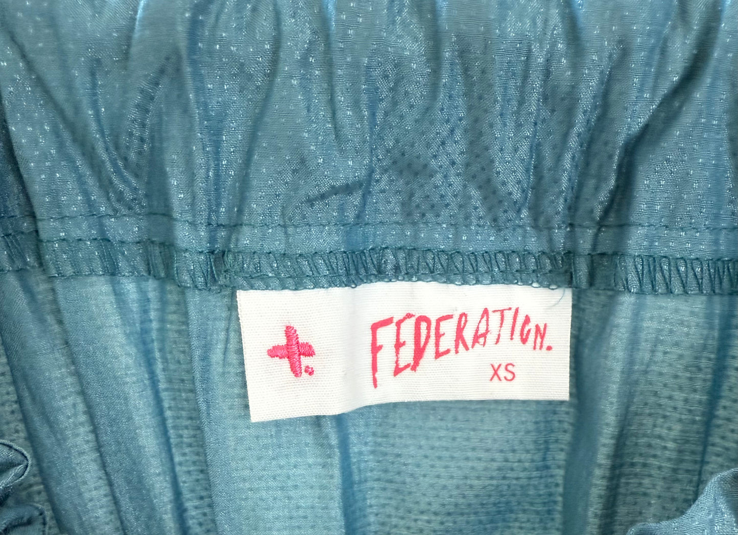 FEDERATION Blue Mini Dress
